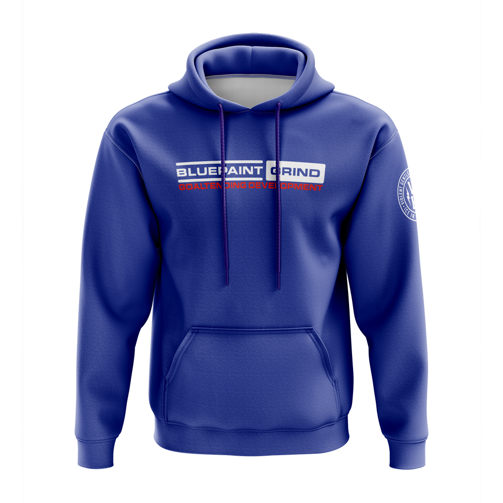 
                      
                        BLUEPAINT GRIND BLUE HOODIE
                      
                    