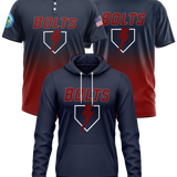 SCV Bolts RBI Pack (Jersey, T-shirt, Classic Hooded Sweatshirt-NAVY)
